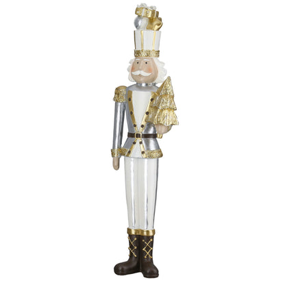 Nussknacker Figuren „Otto“ von Gilde – Weihnachtsdeko aus Kunstharz 34 cm 3er Set