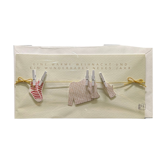 Weihnachtskarte Eine warme Weihnacht von räder design