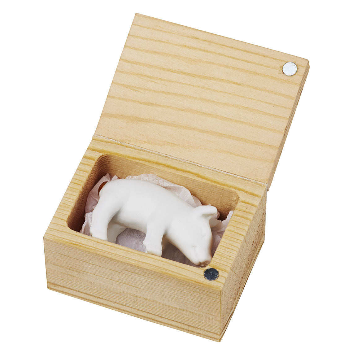 Glückskästchen Glücksschwein "to go" Glückbringer Schweinchen von räder design Silvester Glück Schwein