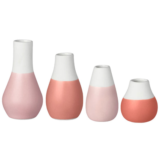 Minivasen Pastell 4er-Set von räder design dekorativ deko nordisch hingucker Geschenk