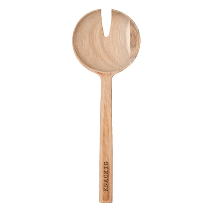 Salatbesteck aus Holz " Jung und knackig " von räder design super Geschenkidee