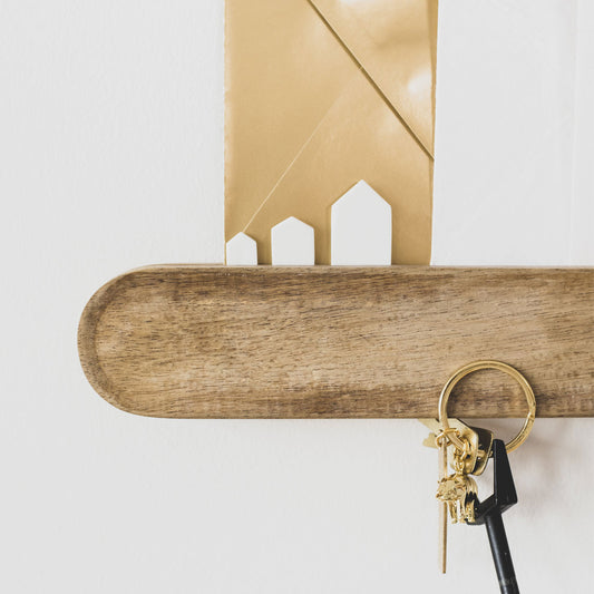 Schlüsselbrett aus Holz, magnetisch von räder innovativ Ordnung Geschenkidee