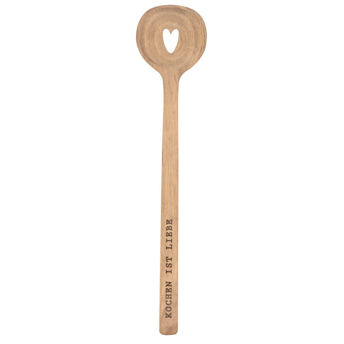 Kochlöffel aus Holz " Kochen ist Liebe " von räder design Geschenkidee Herz