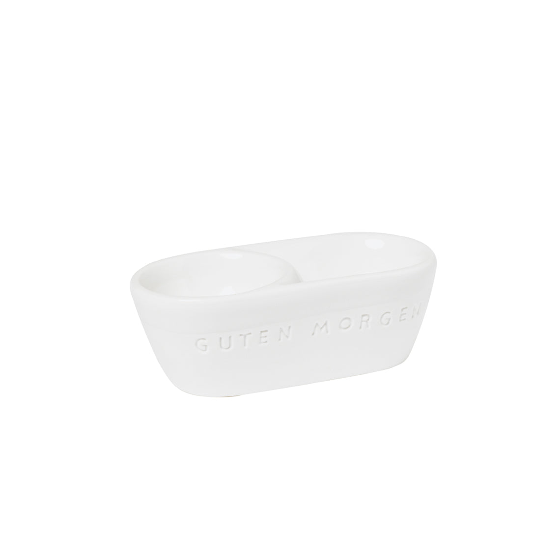 Eierbecher aus Porzellan " Guten Morgen " von räder design