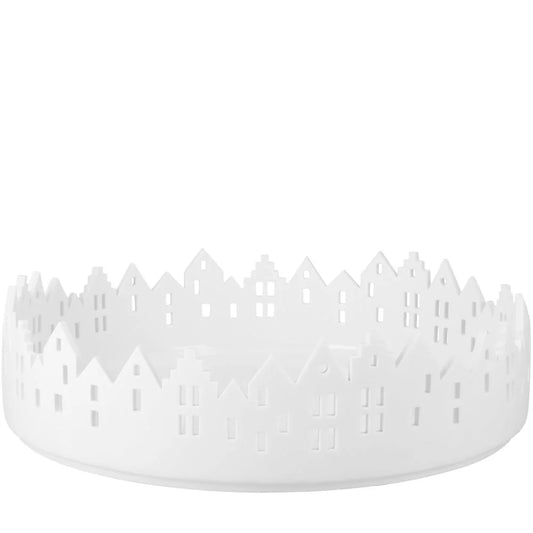 Stadtschale groß weißes Porzellan modernes Design von räder design - Hingucker