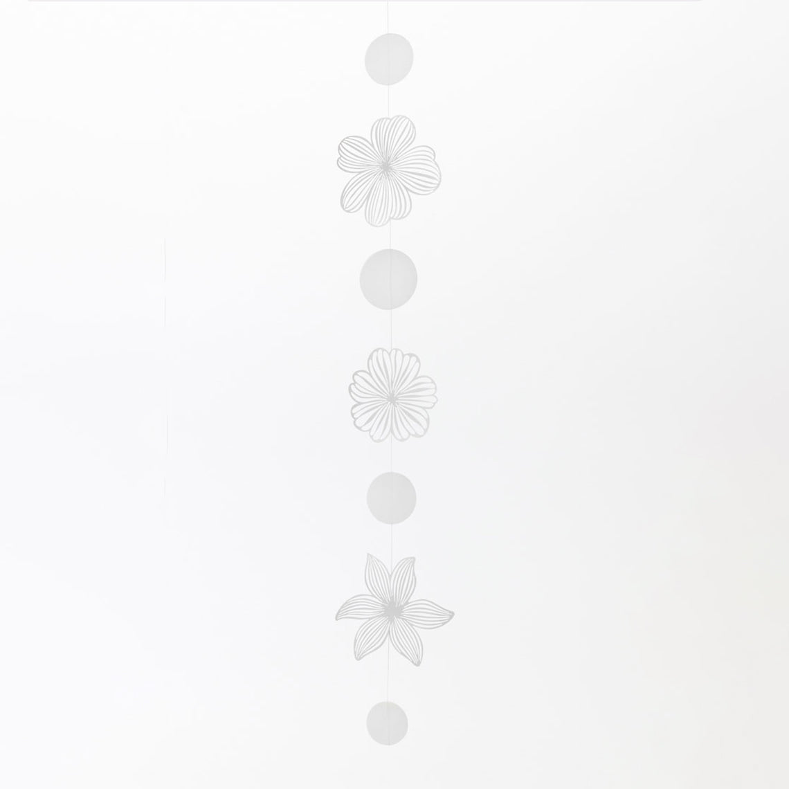 Girlande " Blütenkette " von räder design - Papiergirlande Blumen