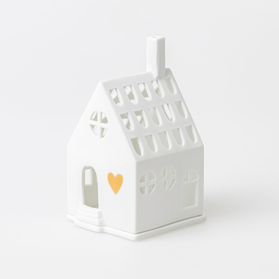 Lichthaus aus Porzellan " Home is where the heart is " von räder design