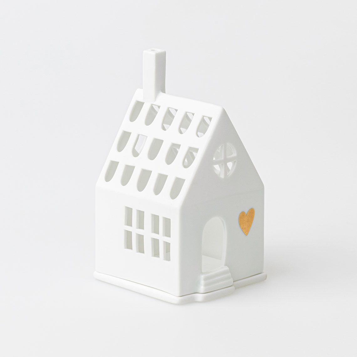 Lichthaus aus Porzellan " Home is where the heart is " von räder design