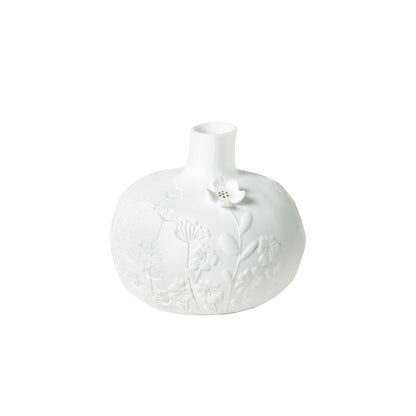 kleine Vase aus Porzellan mit Blumenmuster von räder design - ausgefallene Vase