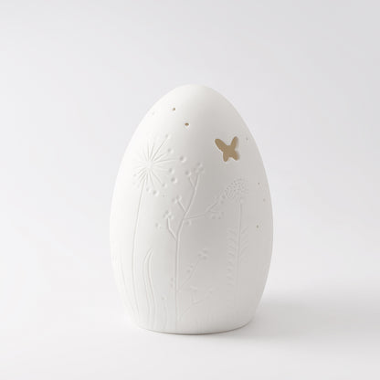 LED Ei Lampe „Blumen & Schmetterlinge“ von räder design - Osterdekoration