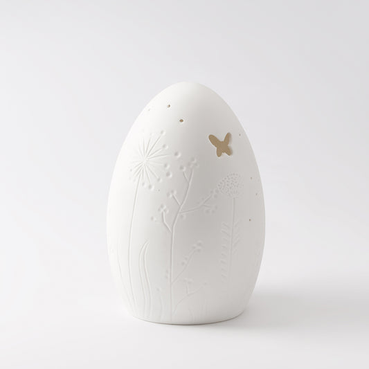 LED Ei Lampe „Blumen & Schmetterlinge“ von räder design - Osterdekoration