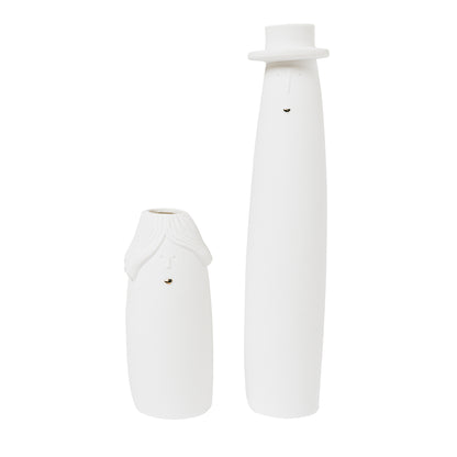 Familienbande Vasen „Oma & Opa“ aus Porzellan von räder design