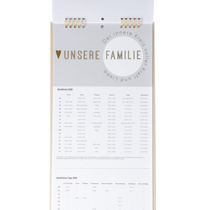 Kalender Familienplaner 2026 "Jetzt blüht uns was " von räder design