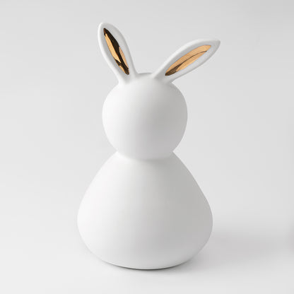 Hasenfigur „Große Dame“ von räder design - Osterdeko Porzellan