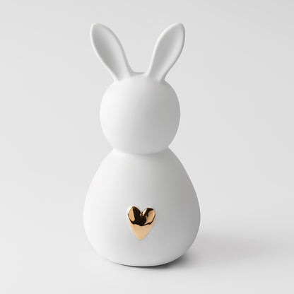 Hasenfigur „Großer Herr“ von räder design - Osterdeko Porzellan