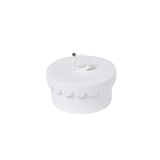 kleine Schmuckdose aus Porzellan von räder design - Ringdose etc.