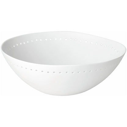 Schale aus Porzellan mit Lochstanzungen von räder design