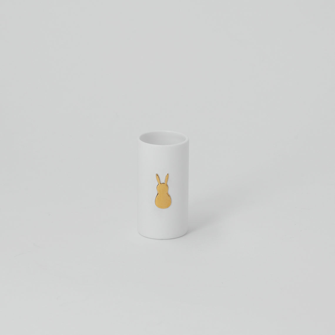 Mini Vasen Set Goldhase Ostern Deko Hase Setpreis moderne Frühjahrs Deko von räder design H.6,3cm D.2,8cm