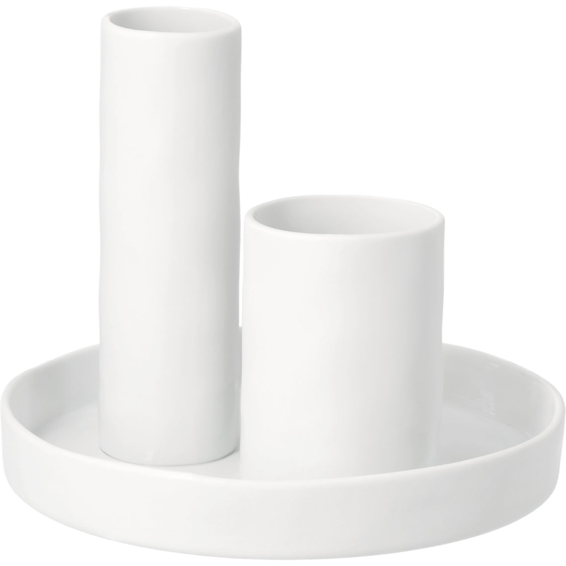 2fach-Vase aus Porzellan "Glücksmoment" von räder design