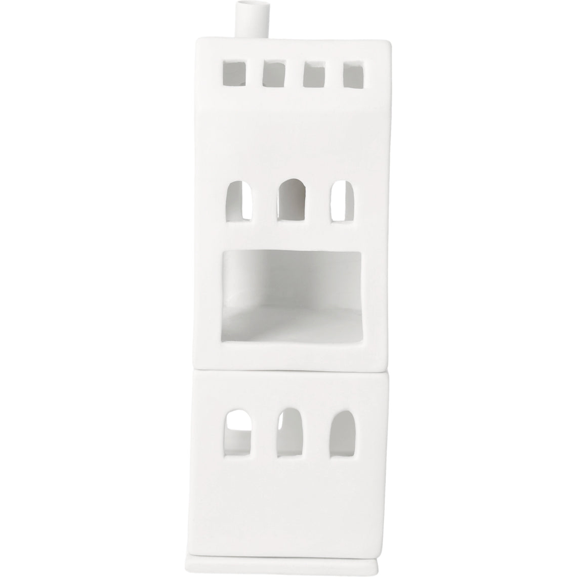 Stapelhaus der Bögen räder design Haus Häuser Lichthaus Neuheit 2026 12,6x6,2x17,6cm Porzellanhaus