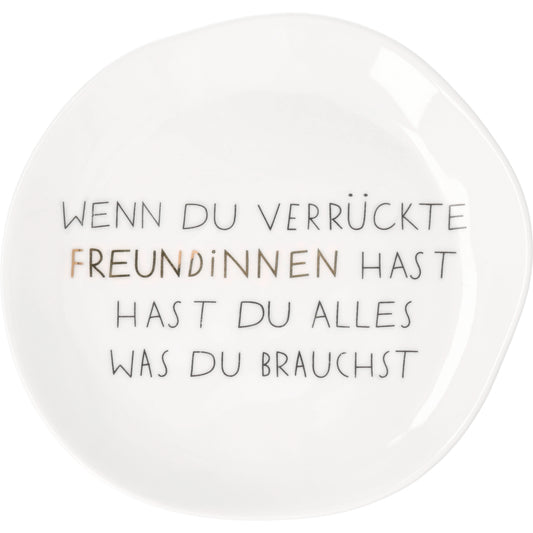 Teller Klein verrückte Freundinnen von räder design Neuheit 14cm