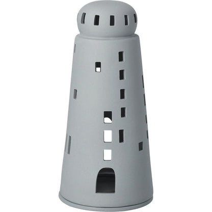 Leuchtturm Grau von räder design - Neuheit 2026 - D.9cm H.19,3cm