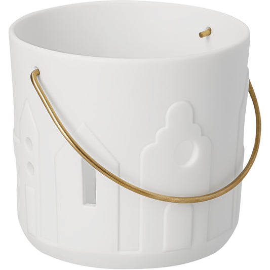 Geschenklaterne Home sweet home von räder design aus Porzellan Maße: 6,4x6x5,5cm