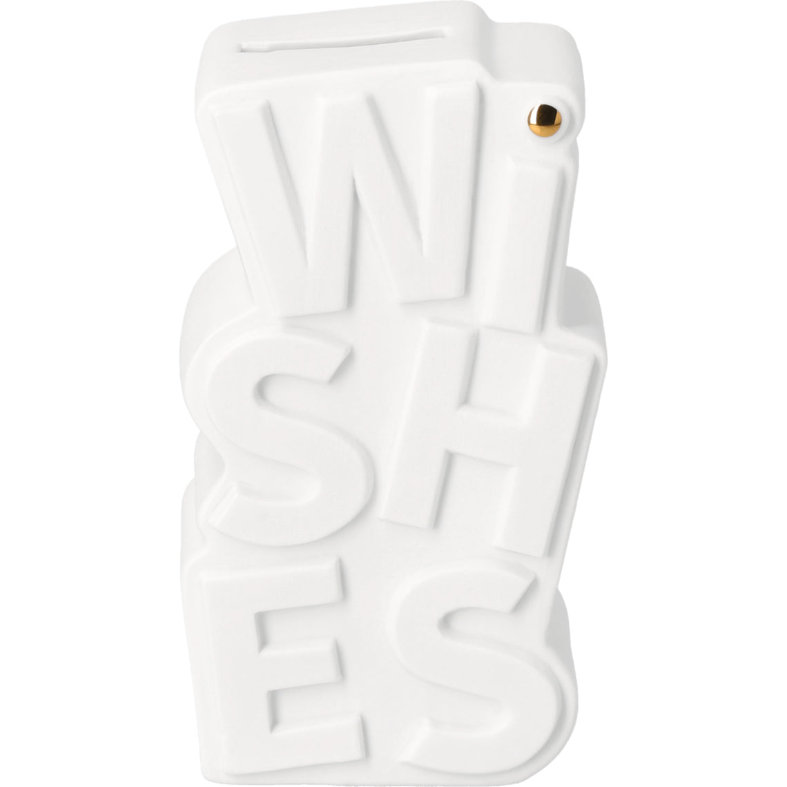 Spardose Wishes Wünsche Spartopf räder design Neuheit 2026 7,3x5,3x12,8cm