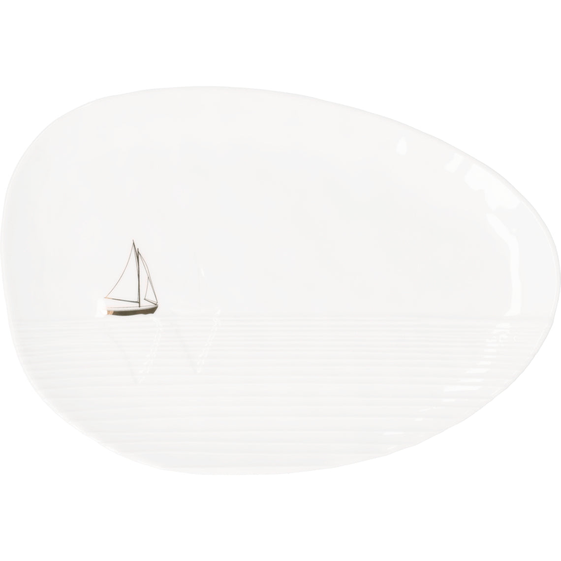 Teller / Schale bis zum Horizont mit Schiff Blick in die Zukunft aus der Kollektion 2026 von räder design