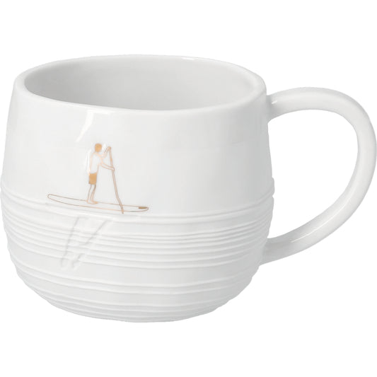 Tasse "Lass dich treiben" von räder design
