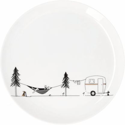 Hobby Geschenkteller Camping Neuheit von räder design Campingfreunde 15cm
