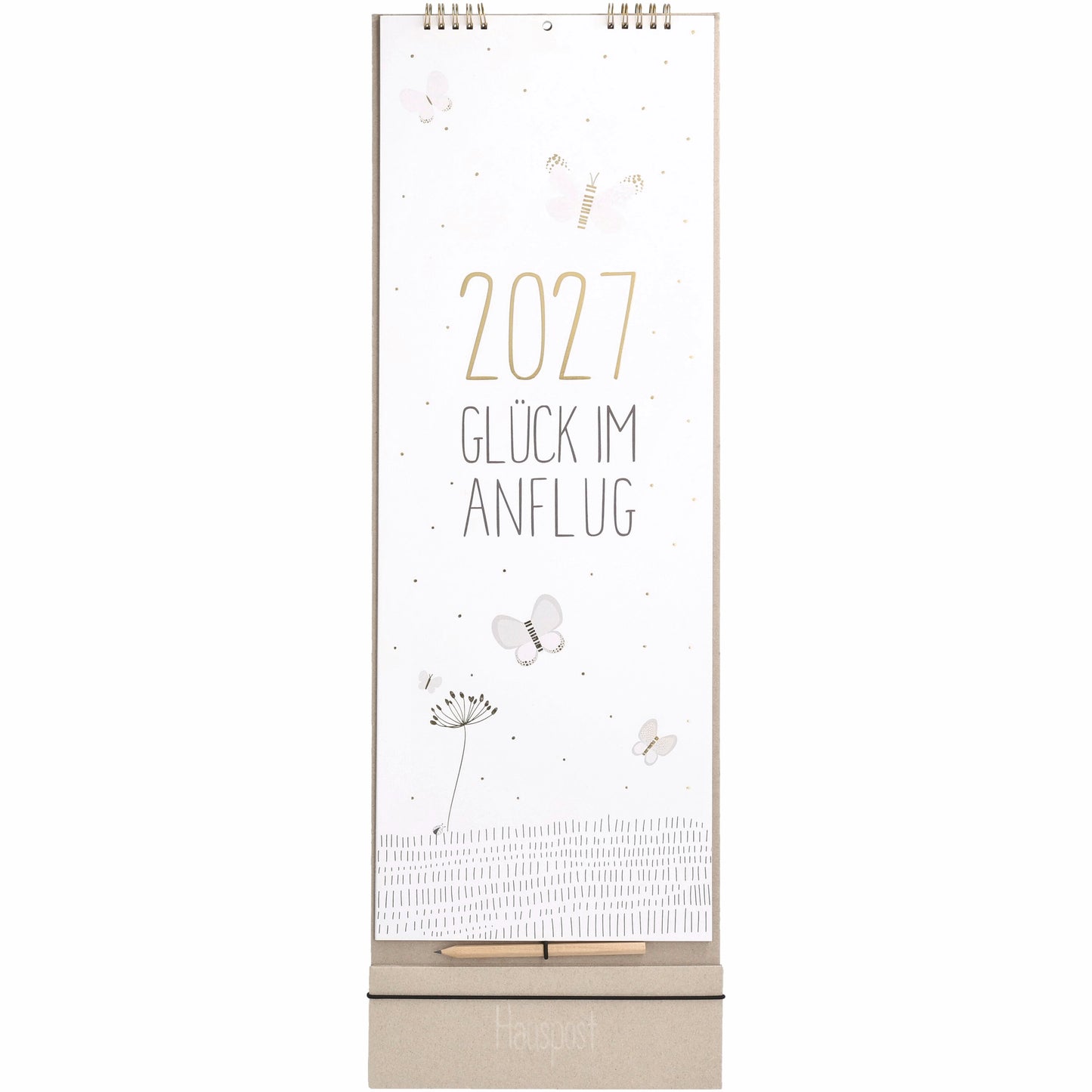 Kalender Familienplaner 2027 "Glück im Anflug" von räder design
