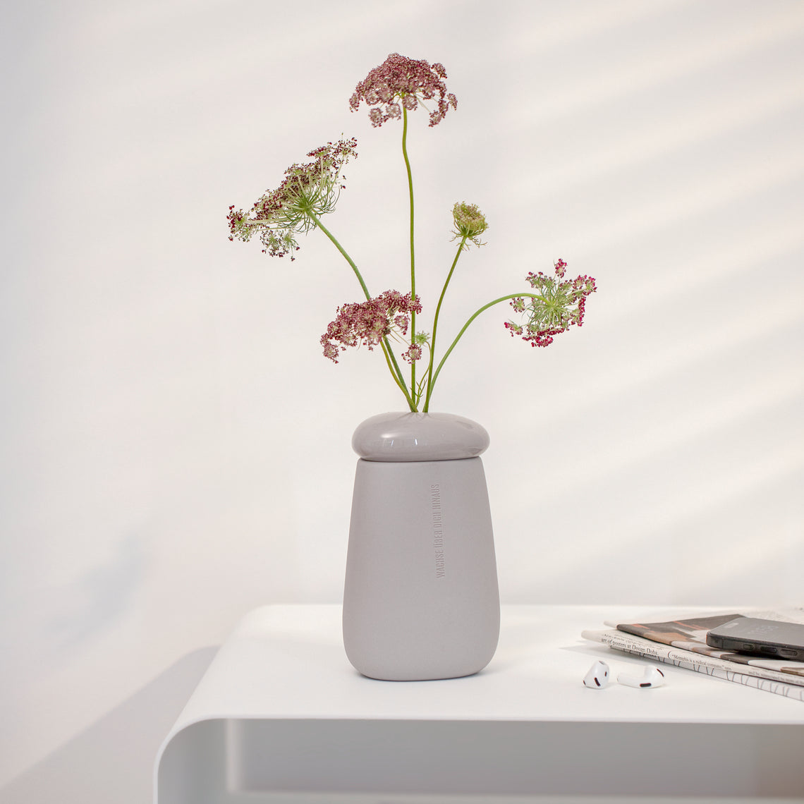 Vase Wachse über dich Hinaus von räder design Neuheit aus der Kollektion 2026 10,4x8,4x17,4cm