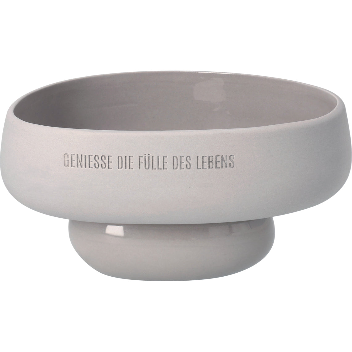 Schale Genieße die Fülle des lebens von räder design aus der Kollektion 2026  14,9x11,4x7,1cm
