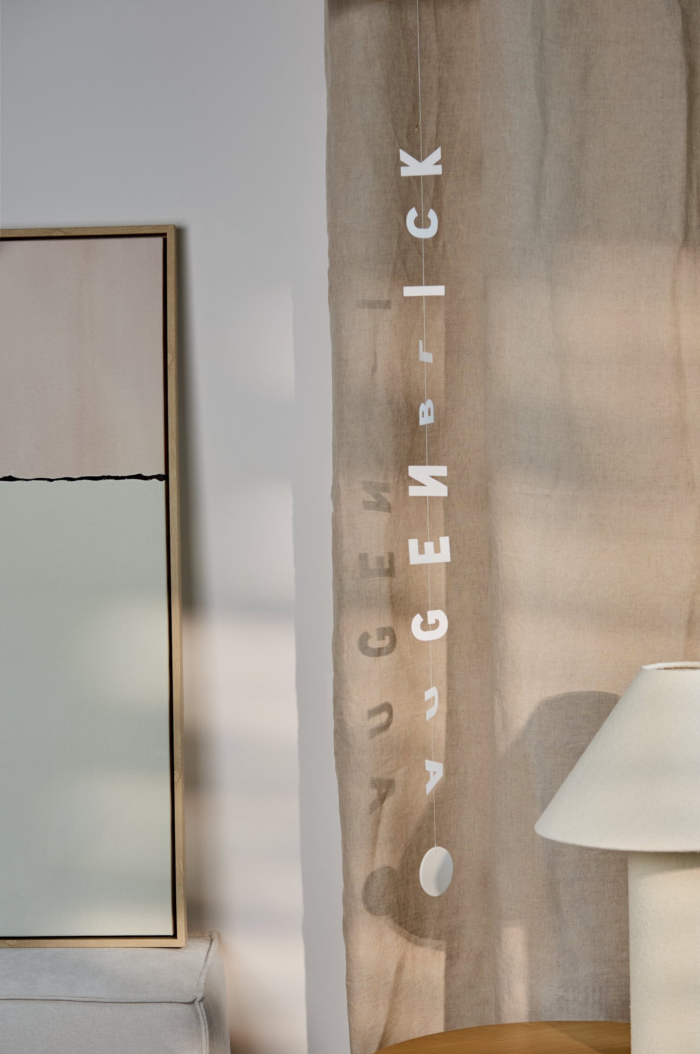 Textkette Augenblick von räder design optisches Highlight Girlande Maße: L. ca 89cm