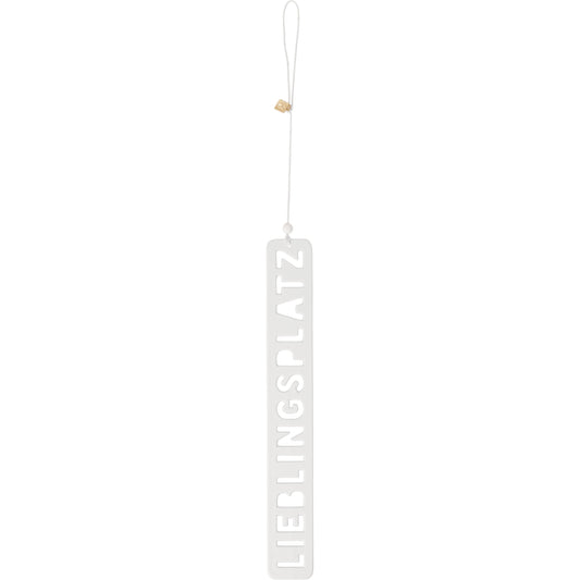 Fensterbild Lieblingsplatz dekorative Botschaft von räder design Maße: L:26,6cm B.3,5cm H.0,8cm