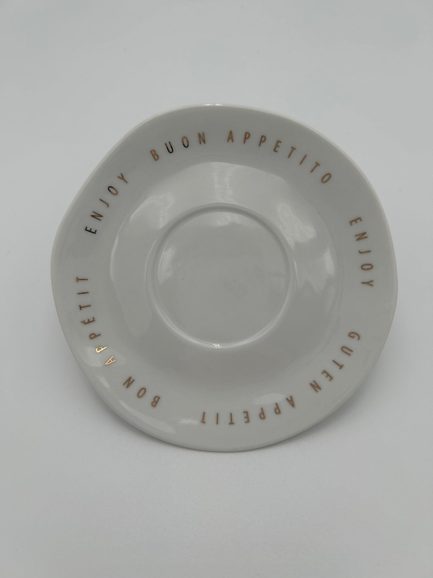 Guten Appetit Espresso Tasse von räder design Porzellan - Neuheit 2026 - D.13cm H.5,4cm 90ml