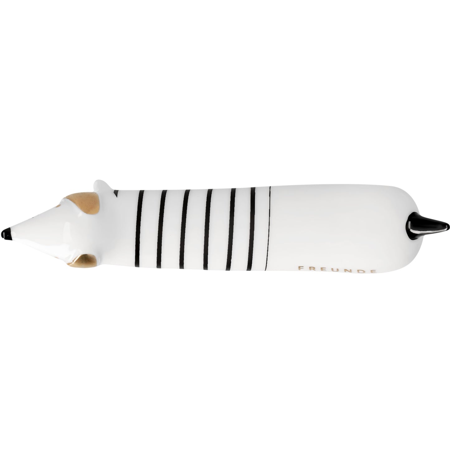 Dackel Freunde fürs Leben Porzellanfigur Dackelfreunde von räder design Maße: 9,9x2,2x3,3cm
