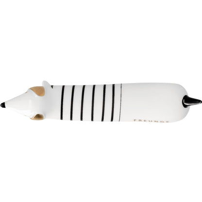 Dackel Freunde fürs Leben Porzellanfigur Dackelfreunde von räder design Maße: 9,9x2,2x3,3cm