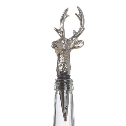 Flaschenverschluss „Deer“ von Gilde – Hirsch Flaschenstopfen aus Aluminium