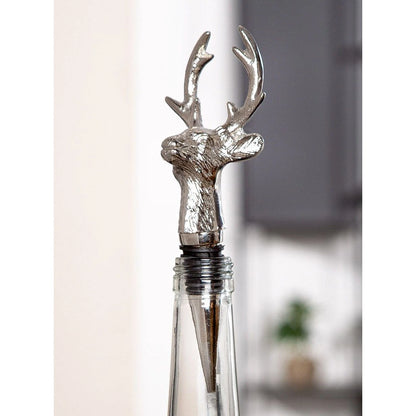 Flaschenverschluss „Deer“ von Gilde – Hirsch Flaschenstopfen aus Aluminium