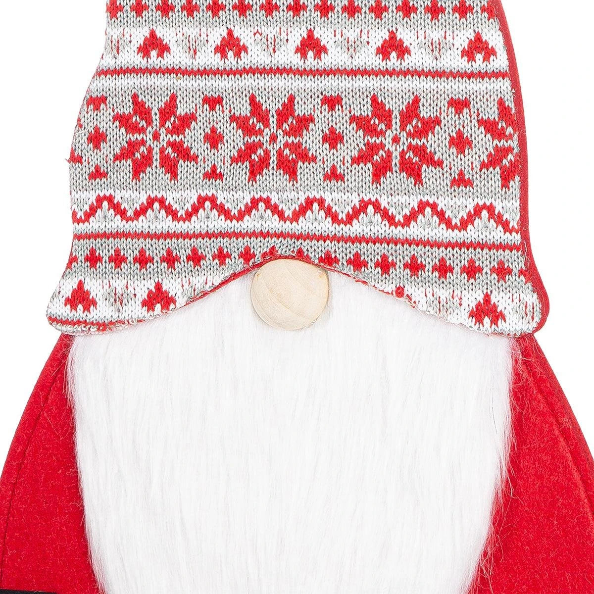 Standrelief Wichtel „Willy“ von Gilde – Weihnachtswichtel aus Filz & MDF 67 cm