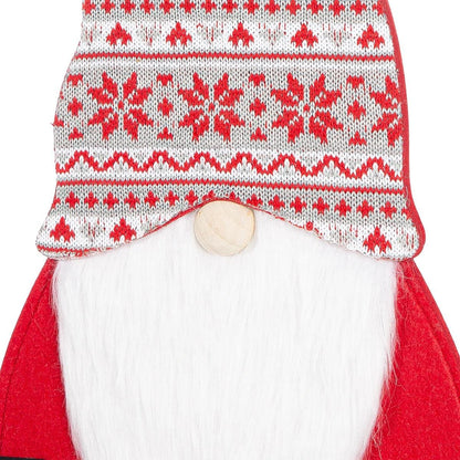 Standrelief Wichtel „Willy“ von Gilde – Weihnachtswichtel aus Filz & MDF 67 cm