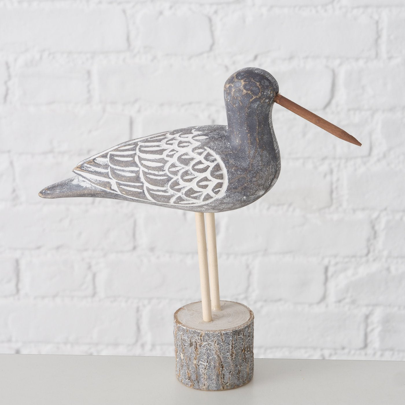 Figur Möwe " Virana " aus Holz von Boltze - Maritime Deko Möwen