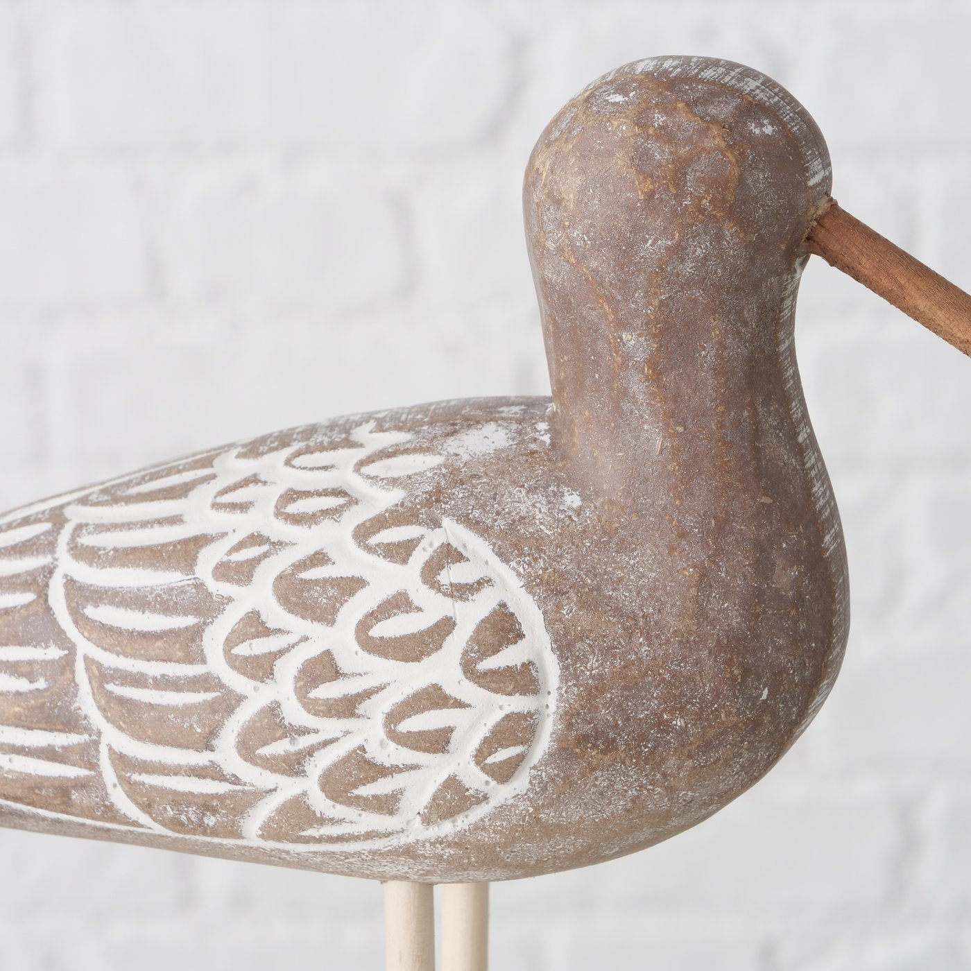 Figur Möwe " Virana " aus Holz von Boltze - Maritime Deko Möwen