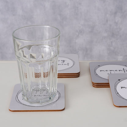 Untersetzer aus Holz 4er-Set " Moments " von Boltze
