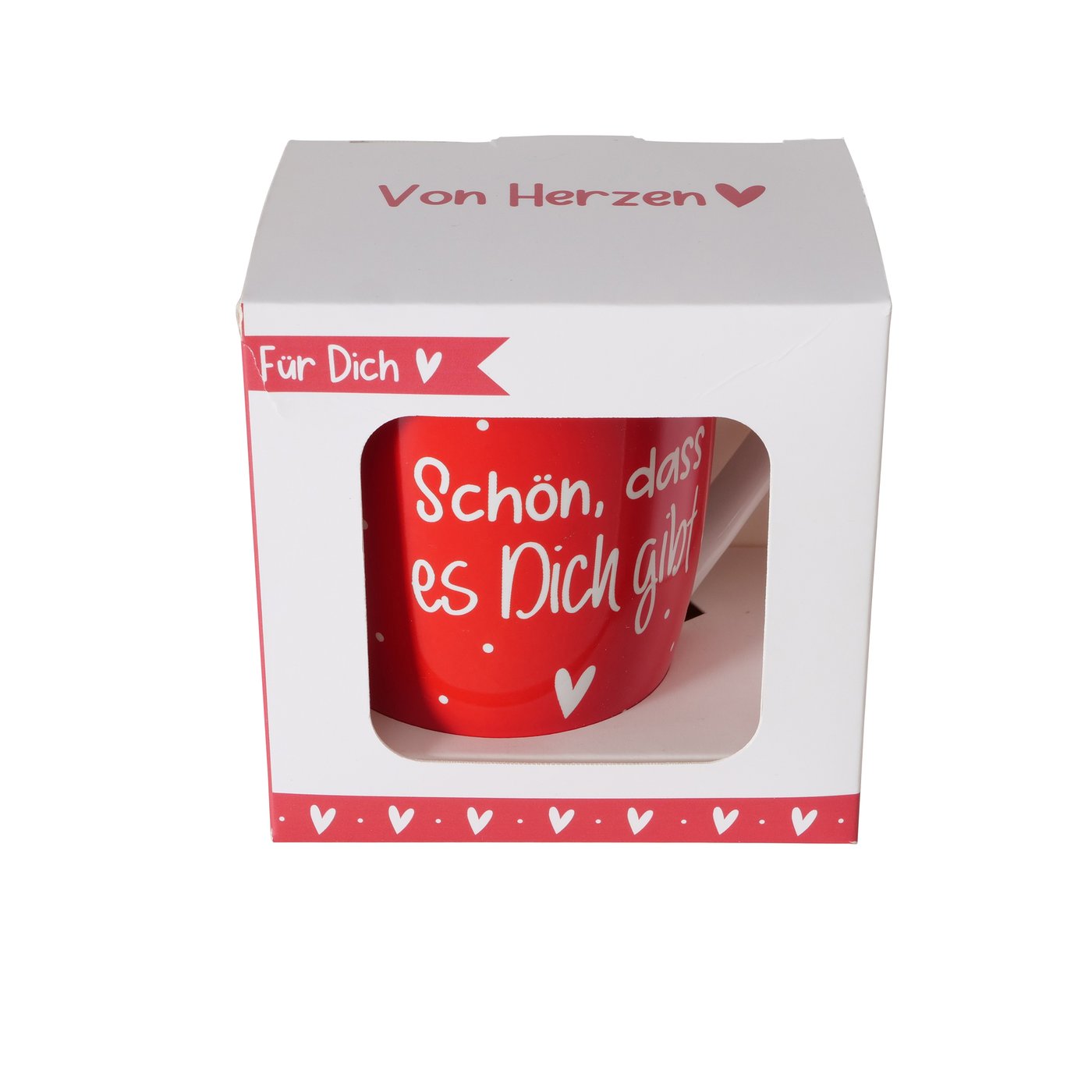 Becher " Für Dich " in drei Varianten als Geschenk von Boltze - Geschenkidee Liebe Freundschaft