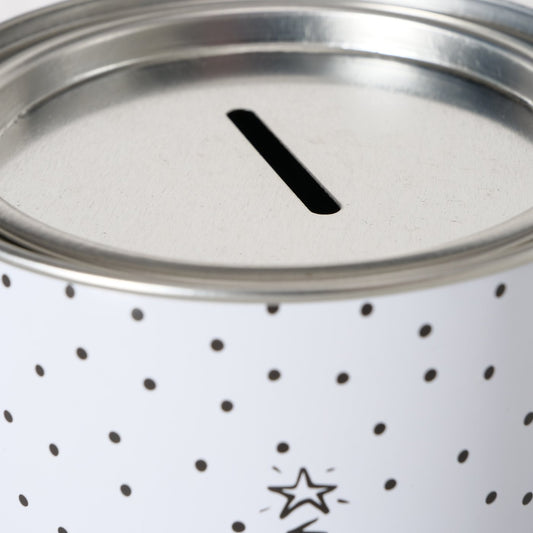 Spardose aus Metall "Kaffeekasse/Urlaubskasse" von Boltze - Geschenkidee Geld sparen
