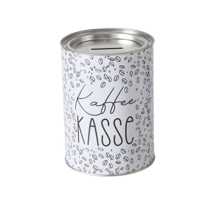 Metal money box "Coffee fund/holiday fund" by Boltze - Gift idea to save money