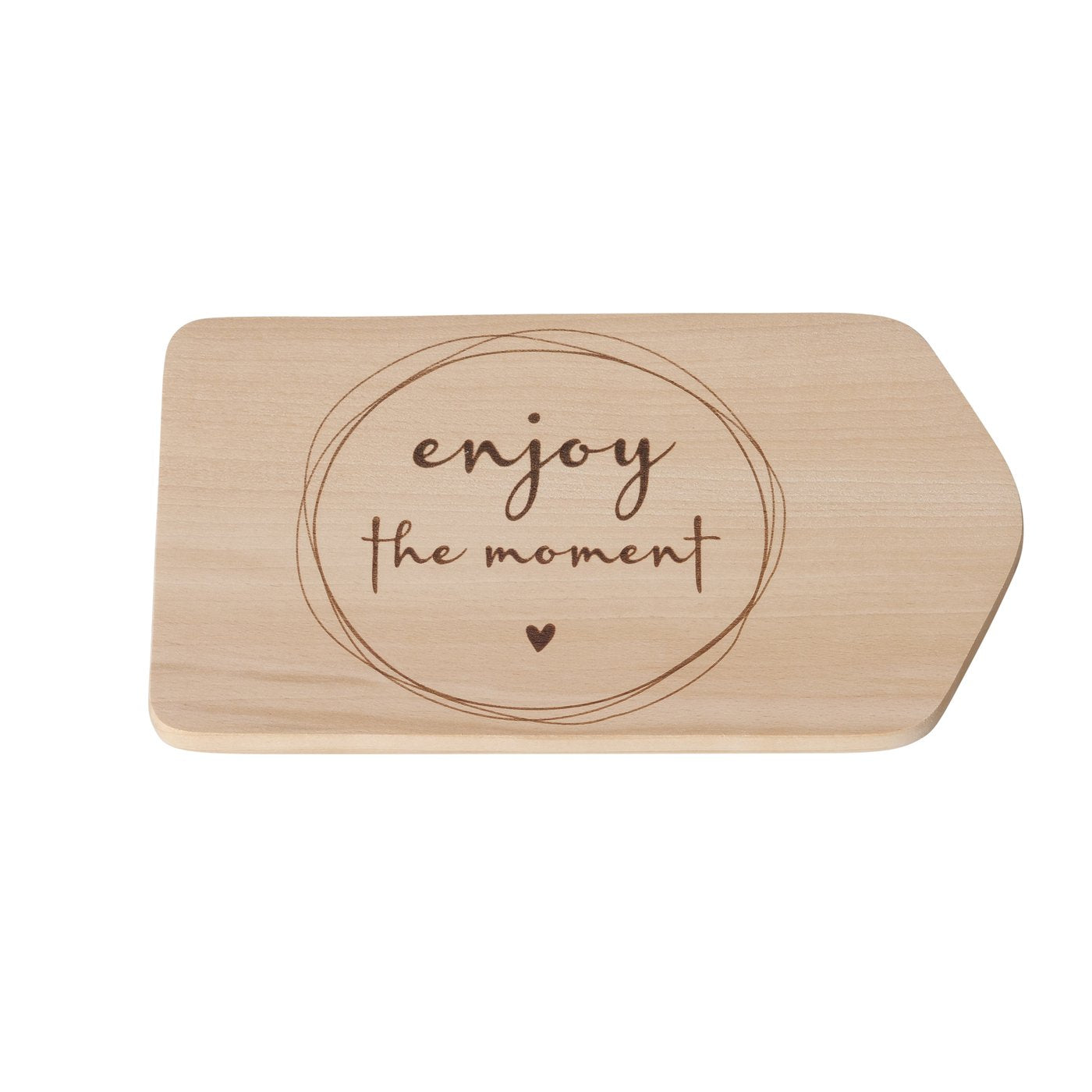 Frühstücksbrett aus Holz mit Aufdruck "Moments" von Boltze